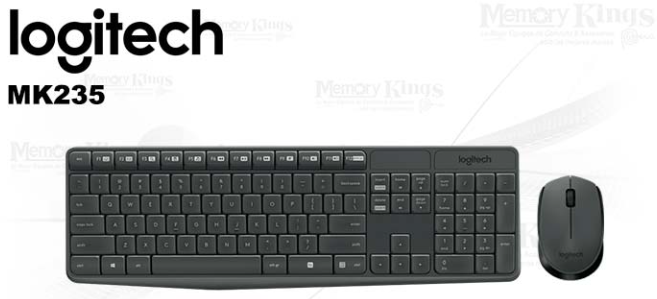 TECLADO Y MOUSE LOGITECH MK235 WIRELESS
